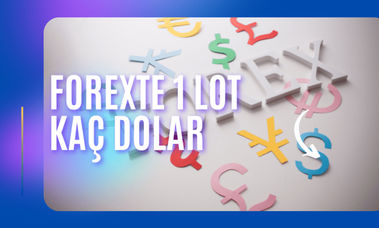 Forexte 1 Lot Kaç Dolar